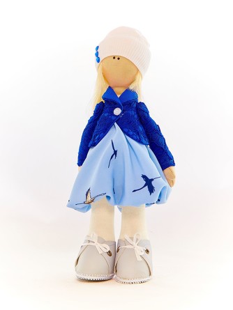 Интерьерная кукла Алена Мануфактура игрушек Dollru