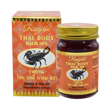 Тайский массажный спа-бальзам Райсан для тела Скорпион, 50 г Rasyan