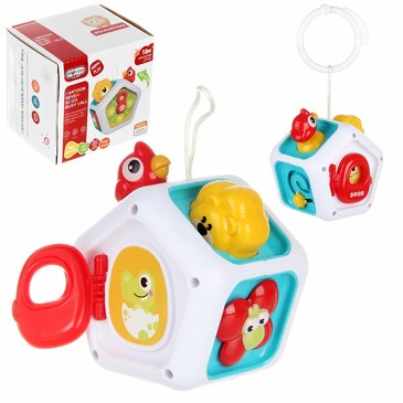 Игрушка развивающая Птички в домике, 10х10х10 см Veld Co