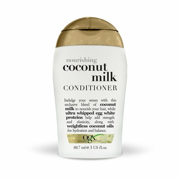 Кондиционер для волос питательный с кокосовым молоком трефел-формат, 88,7 мл OGX