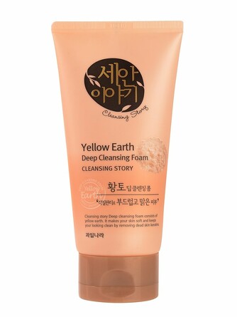 Пенка для умывания с желтой глиной Cleansing Story Foam Cleansing (Yellow Earth) 150 гр Welcos