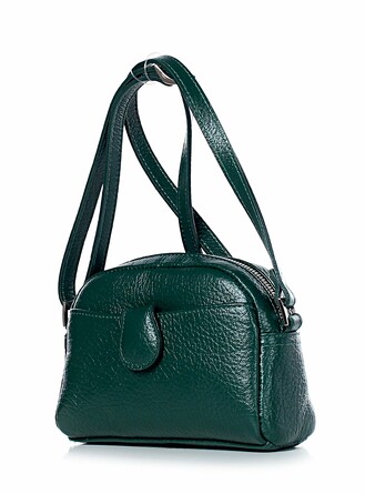 Сумка из натуральной кожи 18,5х13х6 см Galanteya