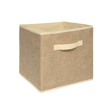 Короб-кубик для хранения Лен, 30х30х30 см Handy Home