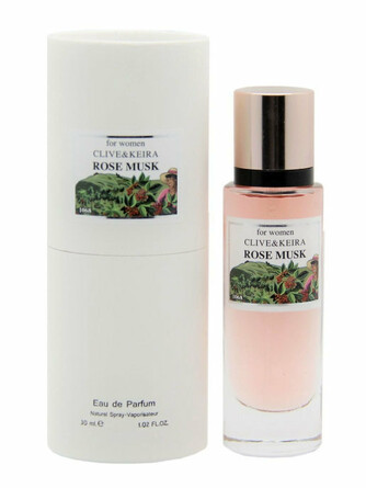 Парфюмерная вода 1068 Rose Musk 30 мл Clive&Keira 