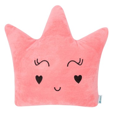 Подушка декоративная Корона розовая Крошка Я