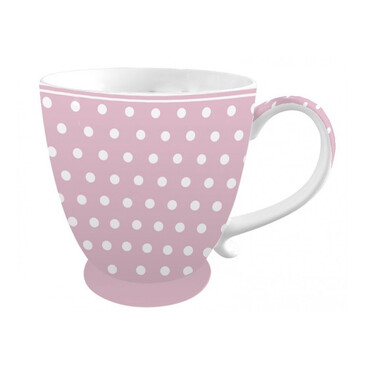 Кружка Pink with dots 430 мл Isabelle Rose Home