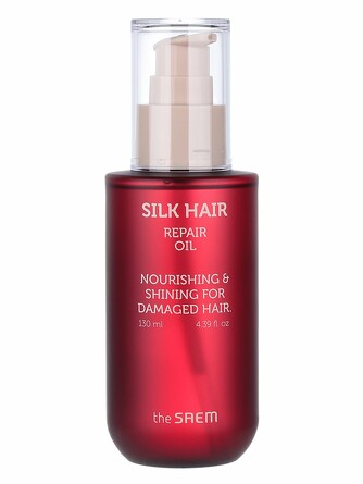 Масло для волос silk hair repair oil 130 мл,  The Saem