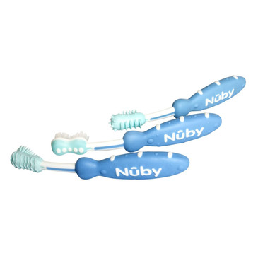 Набор зубных щеток (3 шт.) Nuby