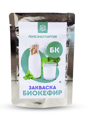 Закваска биокефир (3 порции по 3 г) Полезная Партия