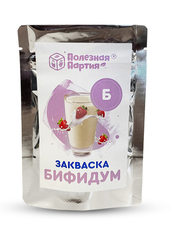 Закваска бифидум (3 порции по 3 г) Полезная Партия