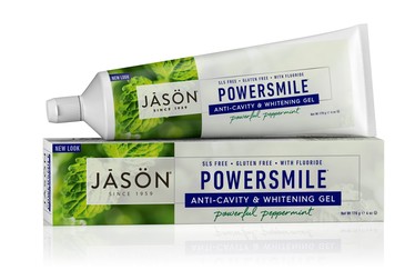 Гелевая зубная паста Сила улыбки, отбеливающая 170 гр Jason