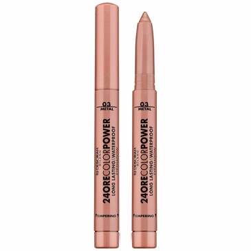Тени-карандаш стойкие 24ore color power eyeshadow, тон 03 розово-бронзовый, 1,4 г Deborah Milano