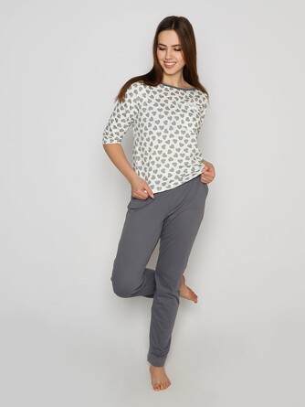 Пижама Вики (фуфайка и брюки) Margo