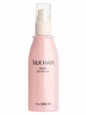 Сыворотка восстанавливающая для вьющихся волос silk hair repair curl serum, 80 мл The Saem