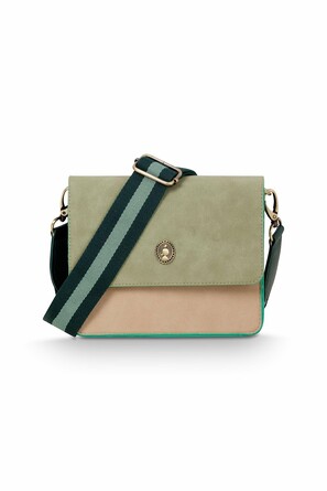 Сумка кросс-боди маленькая Fenna Green, 1,3 л, 19х6х16 см Pip Studio