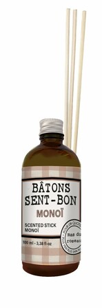 Диффузор ароматический (стекло, деревянные палочки) 100 мл Mas du Roseau