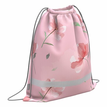 Мешок для обуви с вентиляцией 500х410мм Peachy Flowers ErichKrause