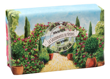 Мыло Розовый сад в бумажной упаковке, 200 гр. La Savonnerie de Nyons