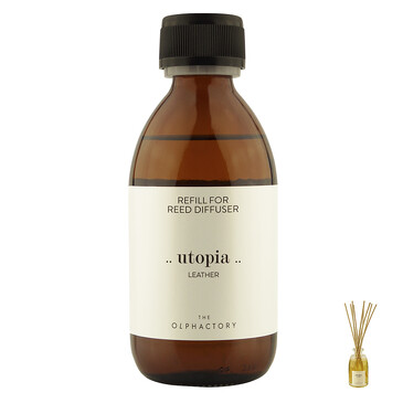 Наполнитель для диффузора The Olphactory. Utopia, Leather, 250 мл Ambientair
