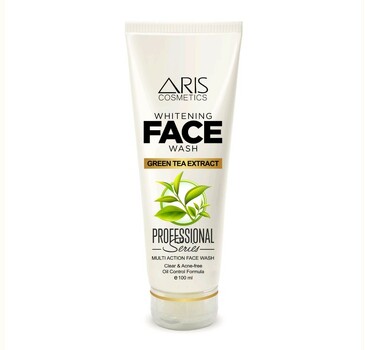 Крем-пенка для умывания с экстрактом зеленого чая, 100 мл Aris