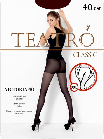 Колготки Victoria 40 den XXL (3 пары) Teatro
