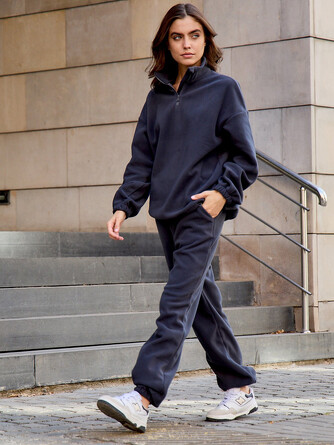 Костюм (свитшот и брюки) флисовый Love By Lana