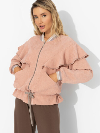 Бомбер из вельвета на кулиске Всё про неё Charuttimoda