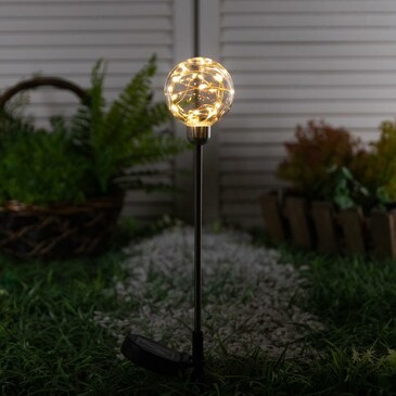 Светильник садовый на солнечной батарее Шар, 70 см Luazon Lighting