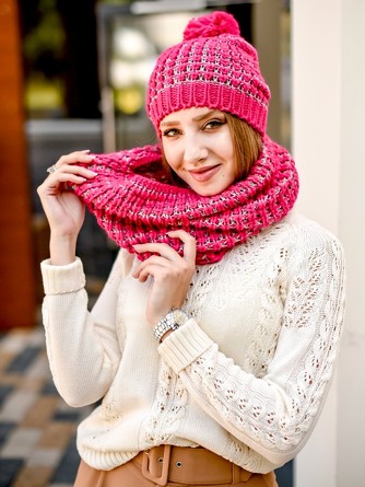 Комплект демисезонный (шапка и шарф) Venera