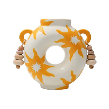 Ваза Silvia Golden Glow 16 см Que Rico