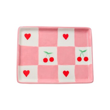 Тарелка Tray Javier Cherry Charm 17 см Que Rico