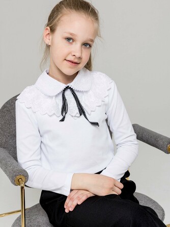 Блузка Синяя мода