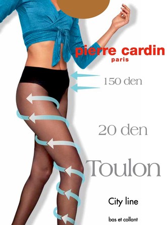 Колготки (2 шт.) Toulon 20 Pierre Cardin