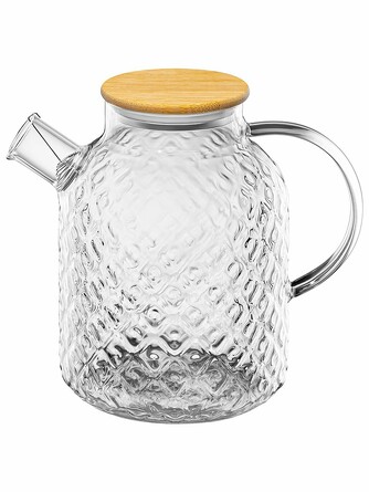 Чайник Crystal glass с ситом, 1,8 л Elan Gallery