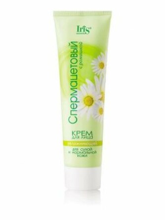 Крем для лица с ромашкой спермацетовый 115 мл Iris Cosmetic