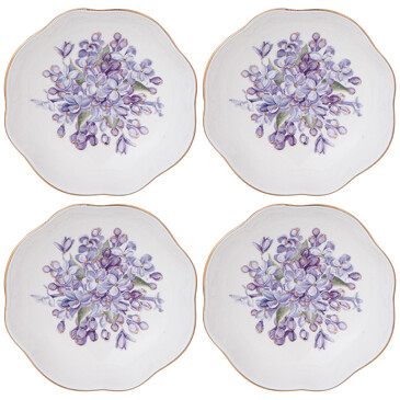 Набор Розеток Lilac (4 шт. по 10 см) Lefard