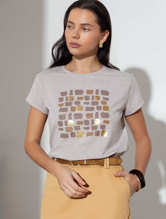 Футболка свободная Vilatte