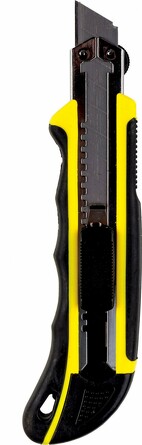 Нож канцелярский с 4 запасными лезвиями, 18 мм. Centrum