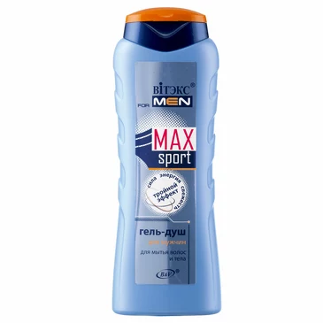 Гель для душа For Men Max Sport, 400 мл Biтэкс