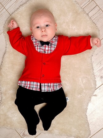 Комбинезон обманка-рубашки Дашенька