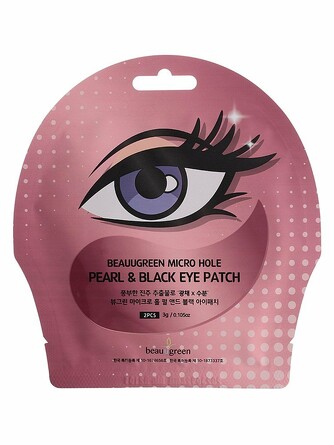 Маска-патч micro hole pearl&black 5 мл Beauugreen