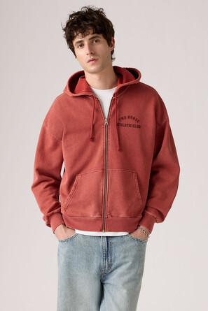 Толстовка Two Horse Cropped Zip Up Levi's