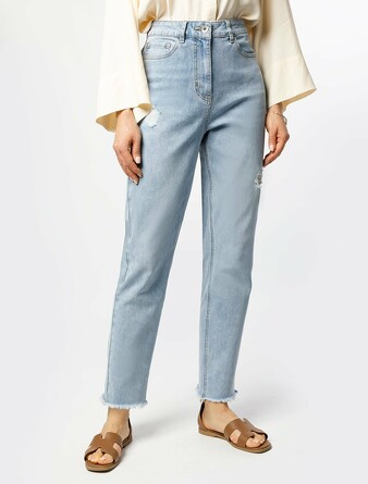 Джинсы mom-fit Vilatte