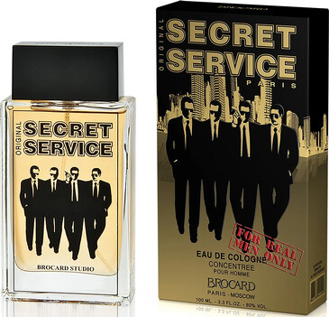 Одеколон Secret Service Original (ап) Brocard  100 ml