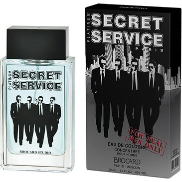 Одеколон Secret Service Platinum (ап) Brocard  100 ml