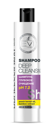 Шампунь-пилинг для глубокой очистки волос и кожи головы 250 мл EVI professional