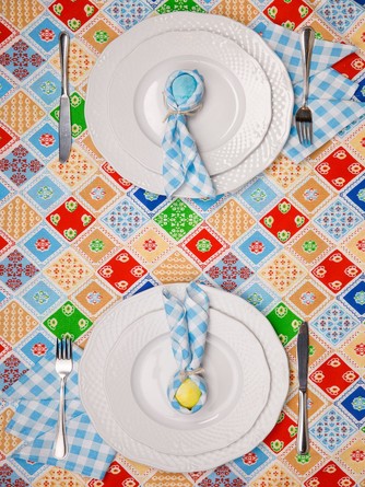 Набор для кухни (скатерть, салфетки) Мозаика Мари Санна