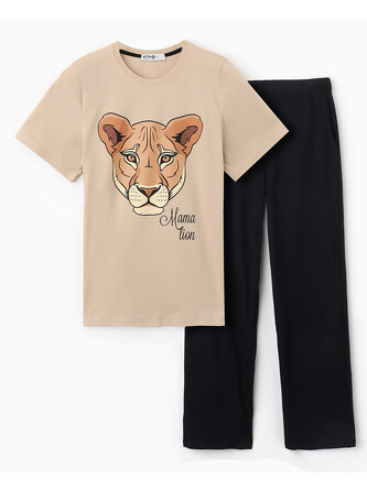 Пижама (футболка и брюки) Lion Kaftan