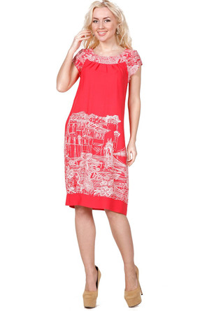 Платье Rosso-style