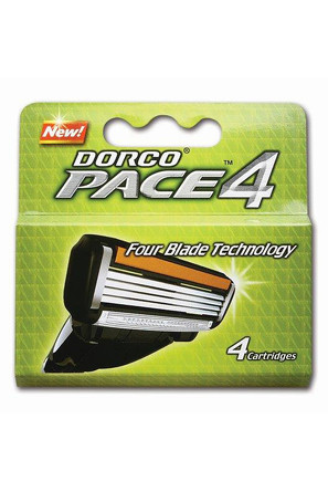 Kассеты для бритья Pace 4, 4 шт. Dorco